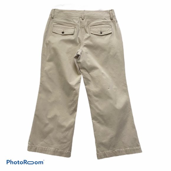 Tommy Hilfiger Janie Fit Capris 8 Khakis - Picture 2 of 4
